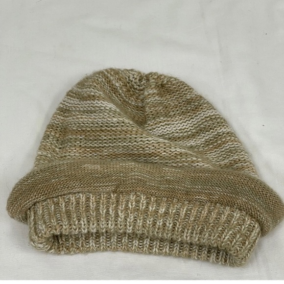 Tarnish Accessories - Tarnish Beanie Women's Knit Slouchy Thick Cap Hat Unisex Solid Tan Cream Brown